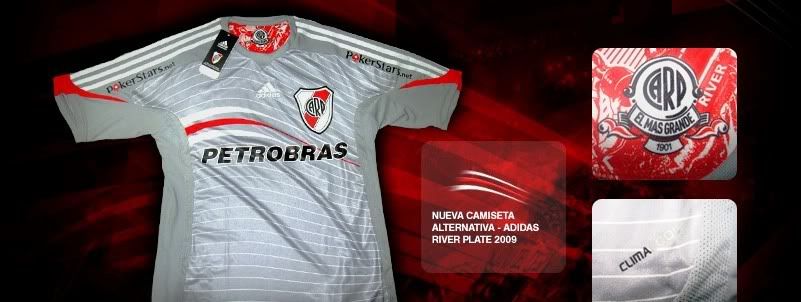 river plate logo. River Plate Adidas 2009/10