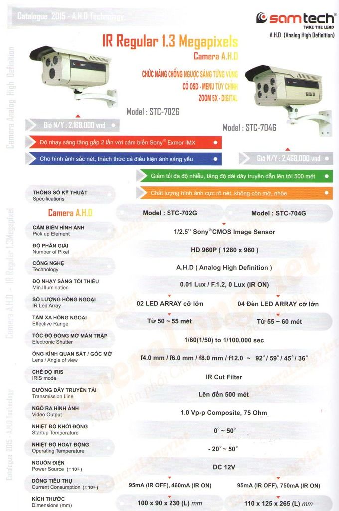 Camera Samtech STC-704G photo STC-702G STC-704G.jpg