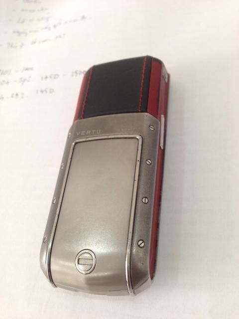 Vertu ascent original , da màu đỏ-đen , có hình đây bà con - 3
