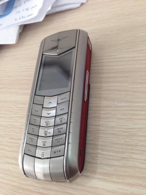 Vertu ascent original , da màu đỏ-đen , có hình đây bà con - 2