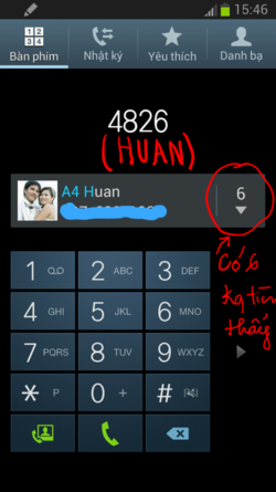 Đây có phải là sự bất tiện trên Note 2 hay lỗi từ đâu? (chức năng gọi)
