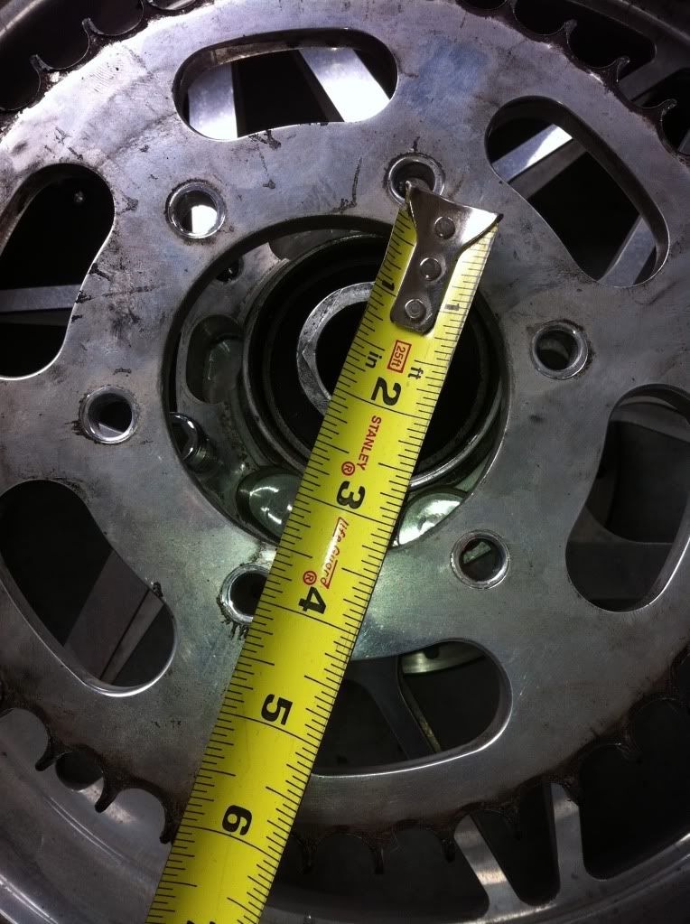 Custom rear wheel sprocket