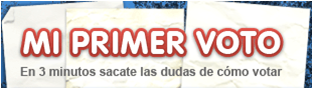 Mi primer voto - Para que sepas como hacerlo