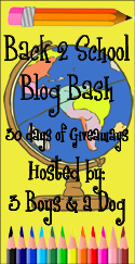 Back 2 School Blog Bash